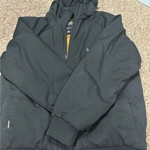 Volcom Men's Black Puffer Jacket